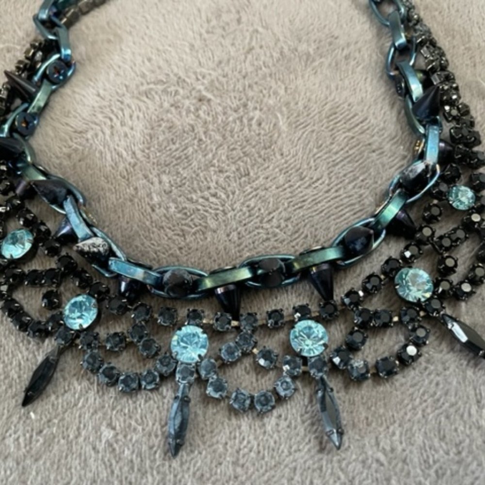 Glam-Punk necklace